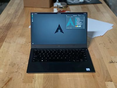 Dell XPS 13 running Arch Linux 