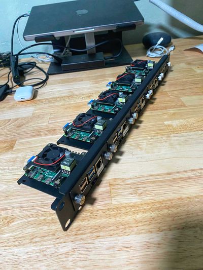 Rack Mounted Raspberry Pi